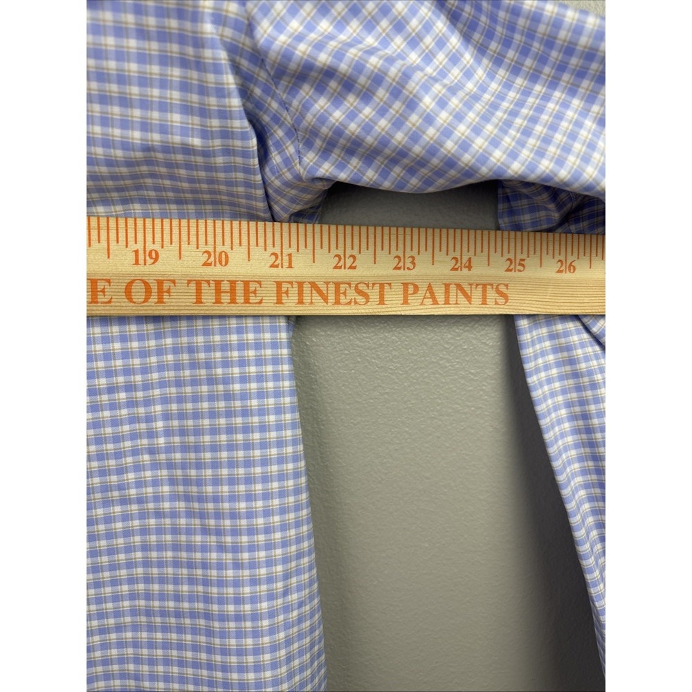 Michael Kors Long Sleeve Button Up Shirt Size Large Comfort Stretch - Picture 8 of 8